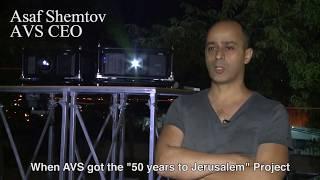 Epson Europe - Projection Mapping on the Walls of Jerusalem