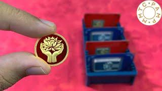 MMTC PAMP Lotus 24K Gold Coin Unboxing - eJOHRI | Indian Bullionaire