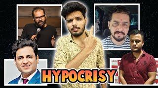 DOUBLE STANDARDS OF UNFUNNY COMEDIANS (FT. HINDUSTANI BHAU AND SHUBHAM MISHRA) | LAKSHAY CHAUDHARY