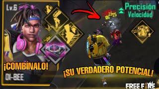  ¡EL VERDADERO POTENCIAL DE DI BEE!  //  ¡MEJOR SKILL PARA RUSHEROS!  // FREE FIRE 