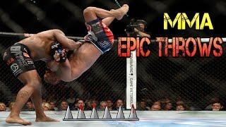 Epic Throws and Slams in MMA 2017 - Great Compilation