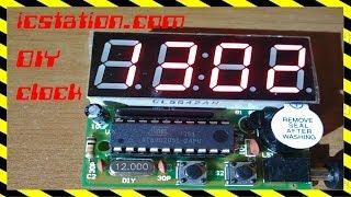 C51 Electronic Clock - YSZ-4 - ICStation.com