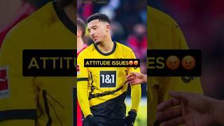 Sancho DRAMA At Dortmund  #shorts #football #manchesterunited