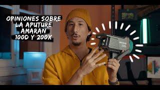 Las luces perfectas para empezar: Aputure Amaran 100D y 200X (Review)