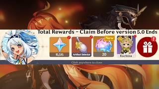 FREE 15,515 PRIMOGEMS FOR MUALANI & KAZUHA IN 5.0 FIRST PHASE!