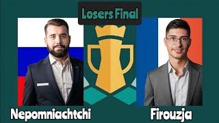 CrunchLabs Masters 2024 | Losers Final - Ian Nepo vs Alireza Firouzja