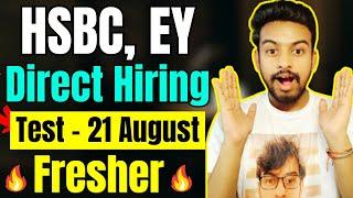 HSBC Direct Test Hiring | OFF Campus Drive For 2025, 2024, 2023 Batch | Fresher Jobs | Kn Academy