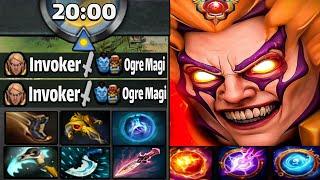 Invoker vs Ogre Magi (mid) | Ryan_invoker