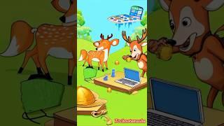 Robot Murghi Aur Anday Ka Hungama | Techno Tamasha | Funny Jungle Cartoon Story" #animatedshow#funny
