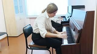 Выхожу один я на дорогу, обр В.Балаева, исп. Виноградова Валерия и Степанова Екатерина