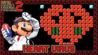 Super Mario Maker 2 - Dr. Mario VS The Heart Virus