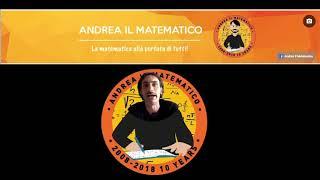 Vi presento il Canale di Andrea il Matematico