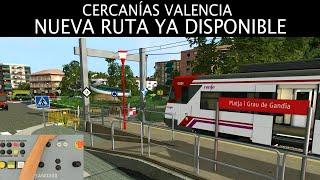 C1 Renfe Cercanías Valencia COMPLETA | Nueva ruta para Train Simulator ya disponible para descarga