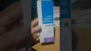 LYCOL SYRUP//MULTIVITAMIN AND MULTIMINERAL SYRUP//FOR WEAKNESS