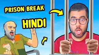  FUNNY PRISON ESCAPE  | Happy Wheels Hindi | Hitesh KS
