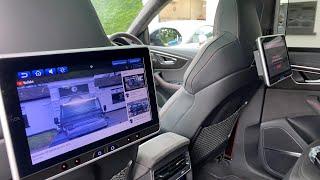 Audi RSQ8 Rear Entertainment System by Rosen