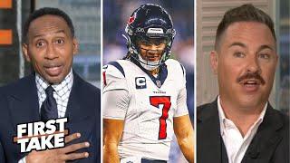 FIRST TAKE | Joe Fortenbaugh makes Stephen A.'s jaw drop  for saying Texans will miss Playoffs