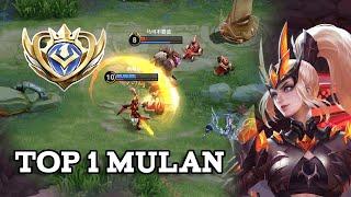 Best Tactics top 1 Global mulan hok | Honor of Kings Gameplay