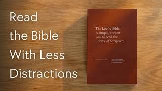 NIV Lectio Bible: A simple, ancient way to read the library of Scripture