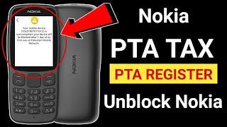 PTA Mobile Registration Nokia 2024 | How To Register Nokia | Nokia Mobile Registration PTA