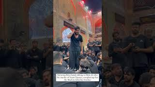 Mir Hassan Mir Noha at Najaf #azadarinetwork #mirhassanmir #najaf #karbala #livefromkarbala #azadari