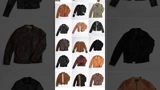 REAL LEATHER JACKETS   #shortvideo #vintage #short #vintagejacket