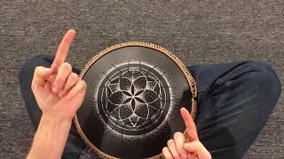 Guda Lessons. How to play Guda drum with fingers. Part 1