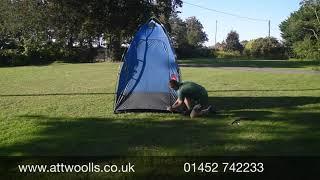 Zempire Pocket Rocket Toilet Tent Pitching (Tutorial) Video