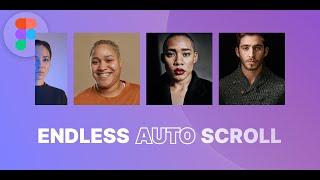 How to Create Endless Auto-Scrolling Animation in Figma