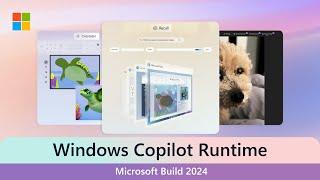 Windows Copilot Runtime: Satya Nadella at Microsoft Build 2024