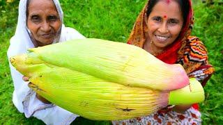 এ কেমন মোচা ? Bengali village style cooking famous Kolar Mocha Ghonto recipe | Banana Flower recipe