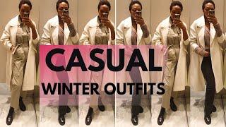 PRACTICAL CASUAL WINTER OUTFITS | H&M WINTER TRY ON HAUL | CALL ME HILDAGLOSH