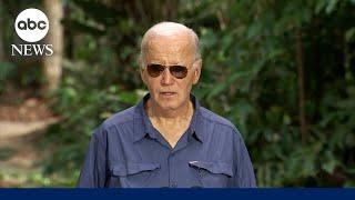 Biden makes historic trip to the Amazon rainforest