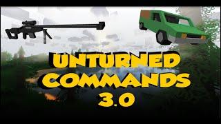 UNTURNED COMMANDS  3.0