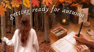 Getting Ready for Autumn  Art Desk Makeover, Cozy Crafts & Resetting Before Fall  Cozy Fall Vlog