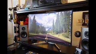 BenQ EX3203R review - A cheap 144Hz 1440p HDR gaming monitor - By TotallydubbedHD