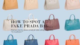 How to Spot a Fake Prada Bag: The 5 Checks of Authenticity