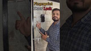 Fingerprint Door Lock System #shorts #trending #science #experiment