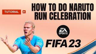 How to do Naruto run FIFA 23 celebration (T-REX celebration)