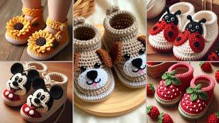 60 Handmade Crochet Baby Shoes for Cherished Feet #crochet #babyshoes