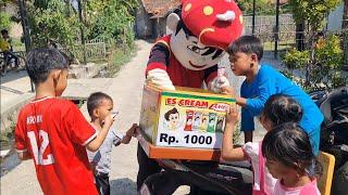 DRAMA BADUT BOBOIBOY JADI TUKANG JUALAN ES CREAM CAMELO