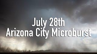 July 28th, 2024 // Arizona City Microburst