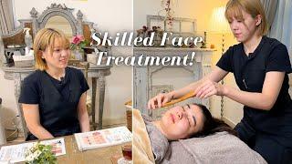 (ASMR) Young and Skilled Therapist session (FACE & SCALP, GUA SHA, FACIAL MASK)