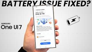 Samsung One UI 7 Battery Drain Issue - REAL FIX!