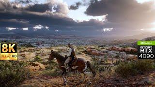 [8K] Red Dead Redemption 2 Close To Real Life 100+ Mods - Ultra Settings - RTX 4090
