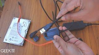 How to Use Hard Disk as USB Flash Drive [Plug & Play]