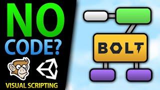 Make games without Code? Visual Scripting! (Unity, Bolt)