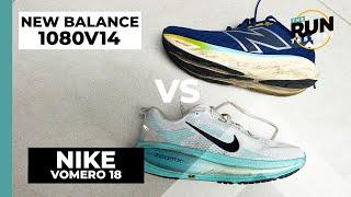 Nike Vomero 18 vs New Balance 1080v14: We pick the best cushioned running shoe