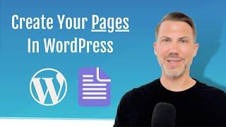5.1 Create pages in WordPress