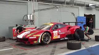 ELMS Monza 2017 AF Corse, Spirit of Race - Ferrari 488 GTE (LMGTE)